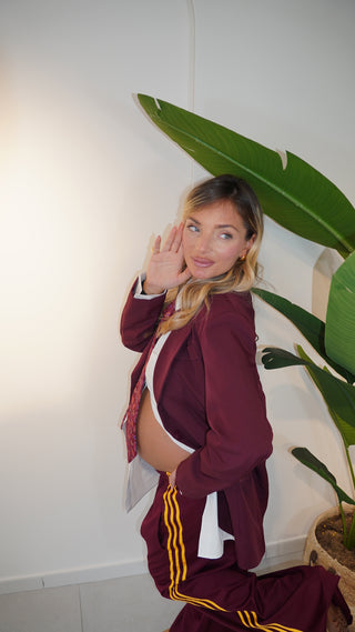 Blazer BURGUNDY