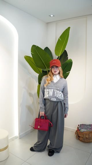 Pantalone CLASSIC VIBES grigio