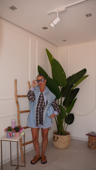 Gilet denim LONDON
