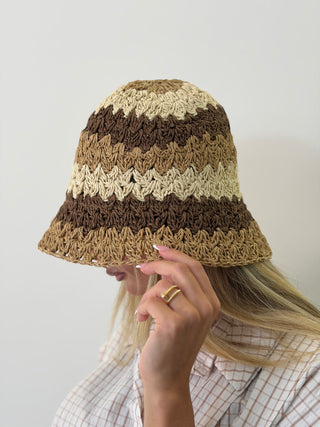 Cappello CROCHET beige