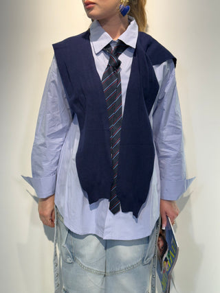 Camicia Couture azzurra