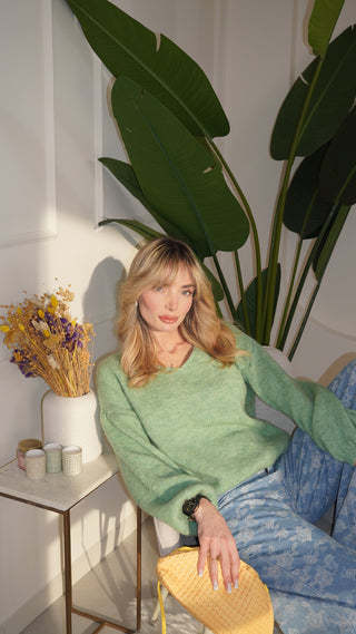 Pullover TRENDY COLORS verde