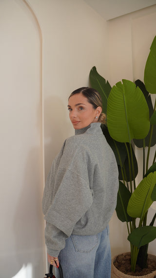 Felpa CHICAGO grigia