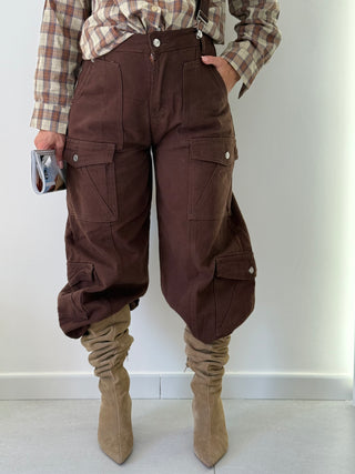 Jeans SALOPETTE ALMOND