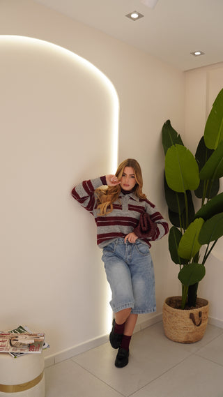 Bermuda BLESSING denim chiaro