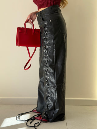 Pantalone GOOSE ecopelle