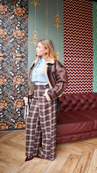 Pantalone BRIDGE quadroni